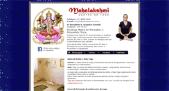 Desktop Screenshot of mahalakshmi.com.br
