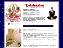 Tablet Screenshot of mahalakshmi.com.br